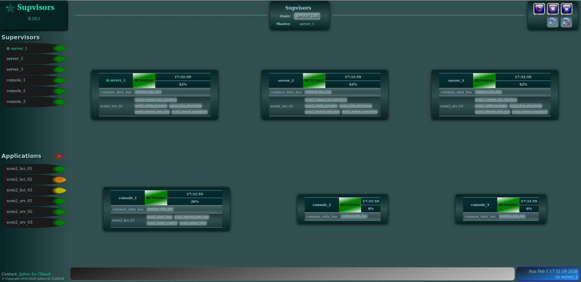 Supvisors Use Cases - Scenario 2